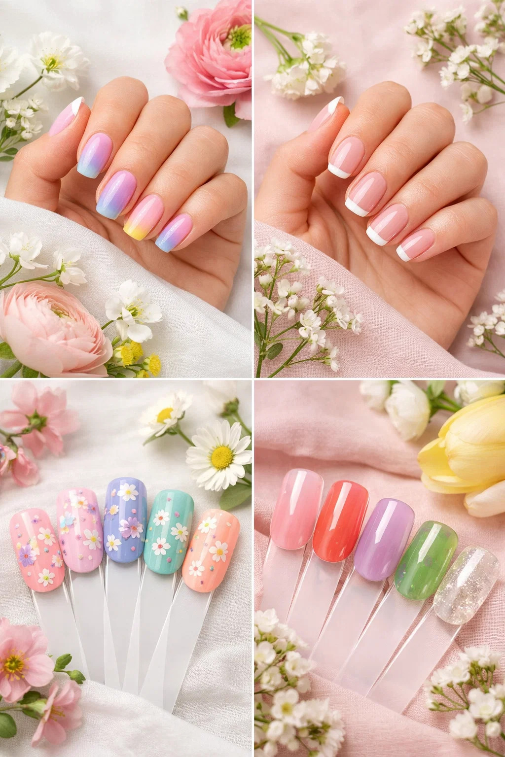  The Best Spring Gel Nail Looks for Short Nails This Season