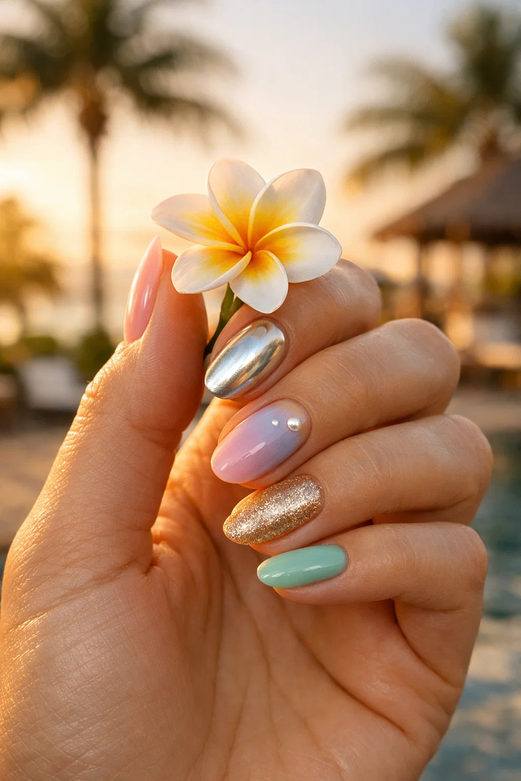 spring break nail trends  The Top Spring Break Nail Looks to Book Before You Travel
